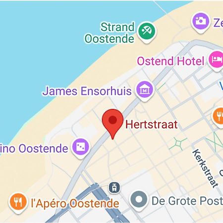 Cosy Studio By The Sea Ostende Exterior foto